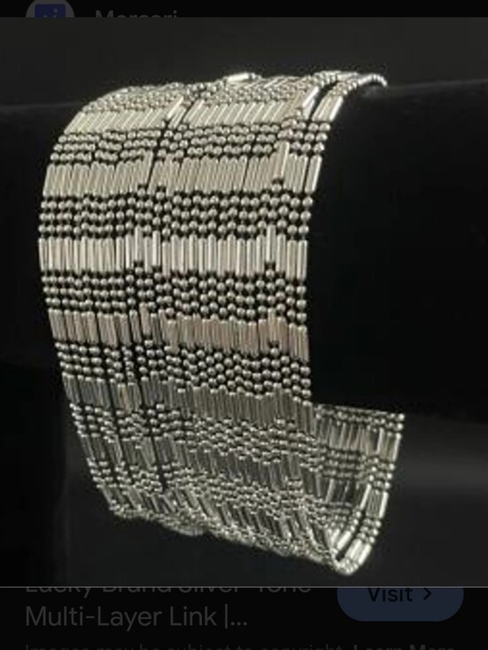 Plunder Jewelry - PLUNDER DESIGN "Ainsley" Silver Multi-Strand Bead Chain Bracelet